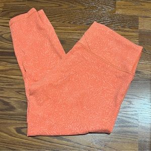 Lululemon Wunder Train High-Rise Tight 25" Coral
